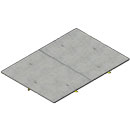Box Pad Covers such as steel box pad covers, aluminum box pad covers and fibercrete box pad covers