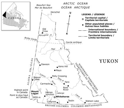 Image link to a large map of the Yukon which is represented by Concast directly