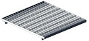 Pedestrian-rated, galvanized steel ventilated covers that are designed to fit on PT channel produced by Concast, Inc.