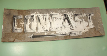 Old Concast sign left over from the Rosemount plant